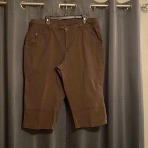 #9 lane Bryant brown Capri